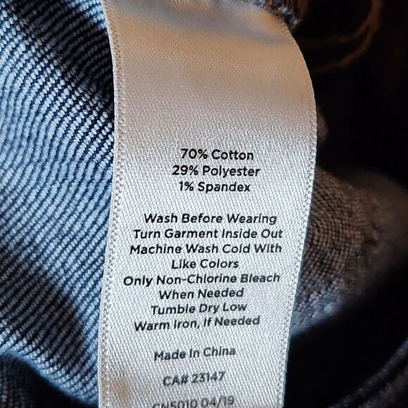 Talbots Flawless High Waist Wide Crop womens 2 - Picture 3 of 6